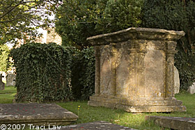 Devizes, England, St. John's churchyard
